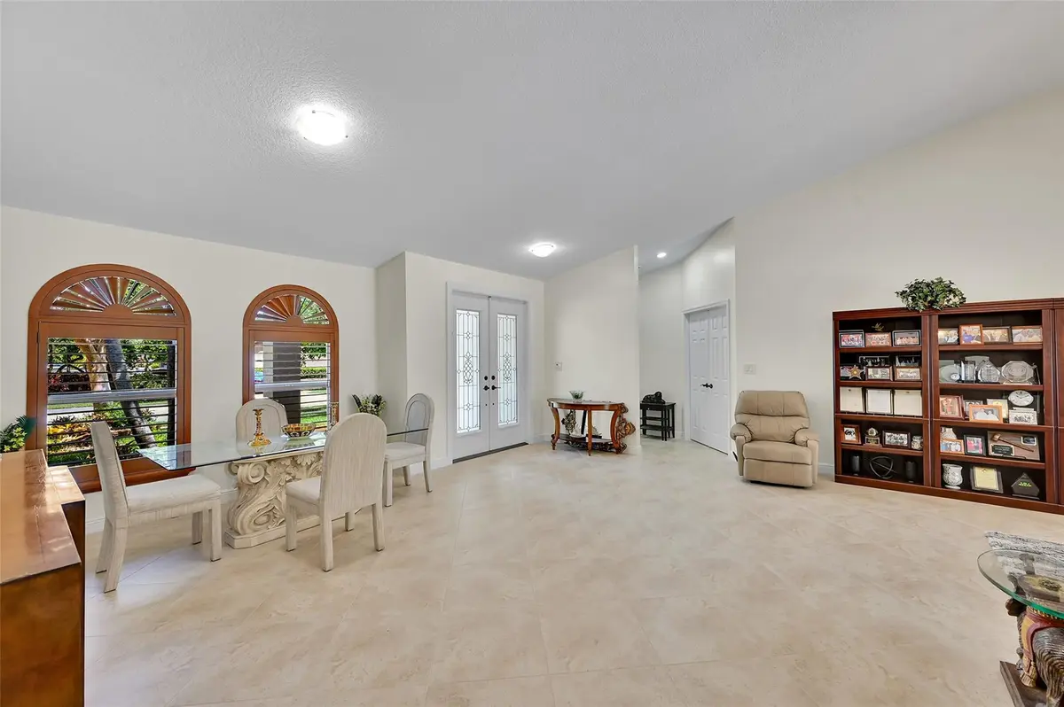 Formal dining and living room at 4910 NW 104th Avenue, Coral Springs