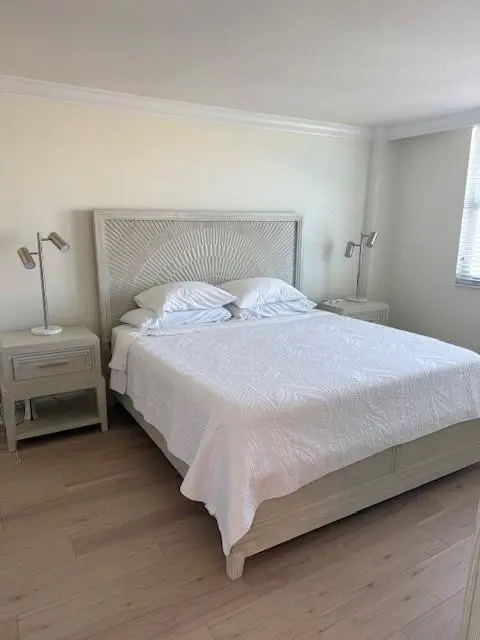 Primary bedroom at 1900 S Ocean Boulevard 14l, Lauderdale-By-The-Sea