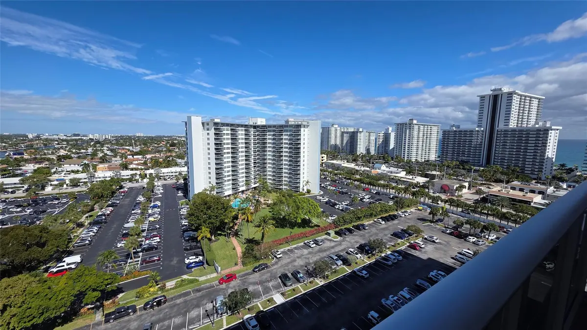 Facing NEast, city lights at 3333 NE 34th Street 1503, Fort Lauderdale