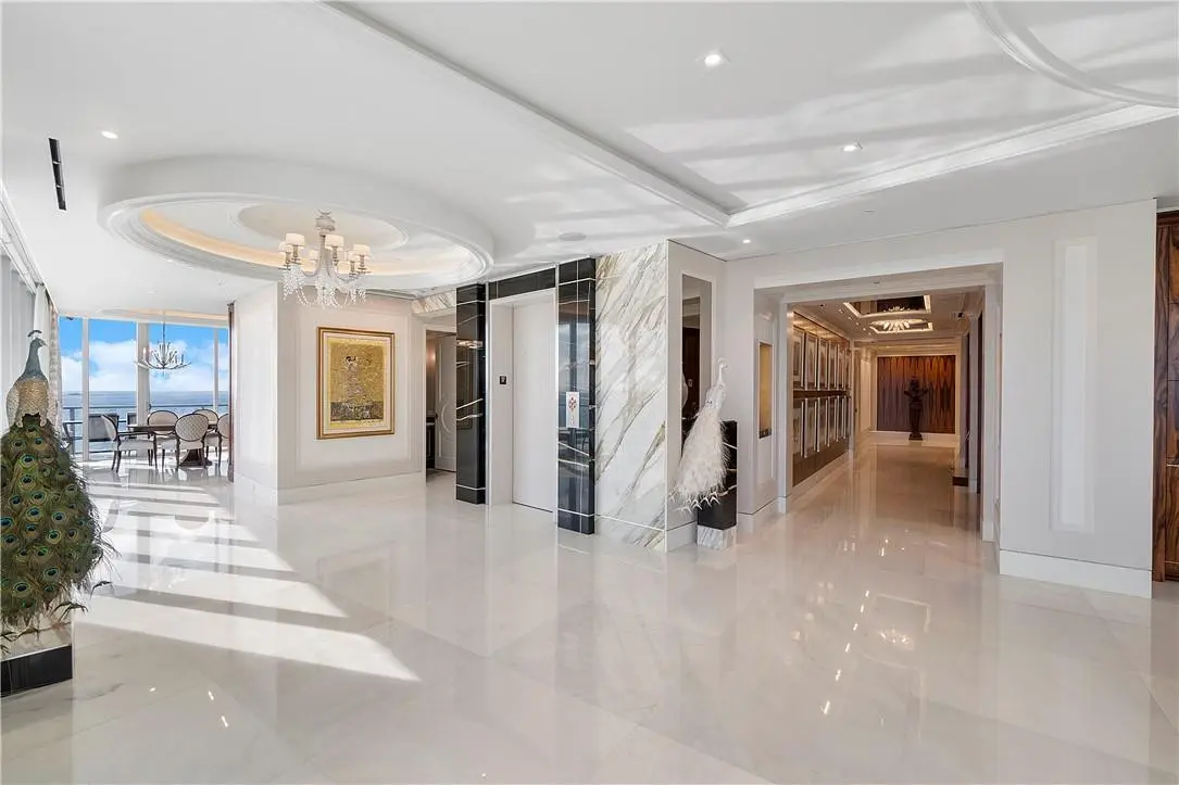 PRIVATE ELEVATOR ENTRY at 2200 N Ocean Boulevard N1701/N1801, Fort Lauderdale