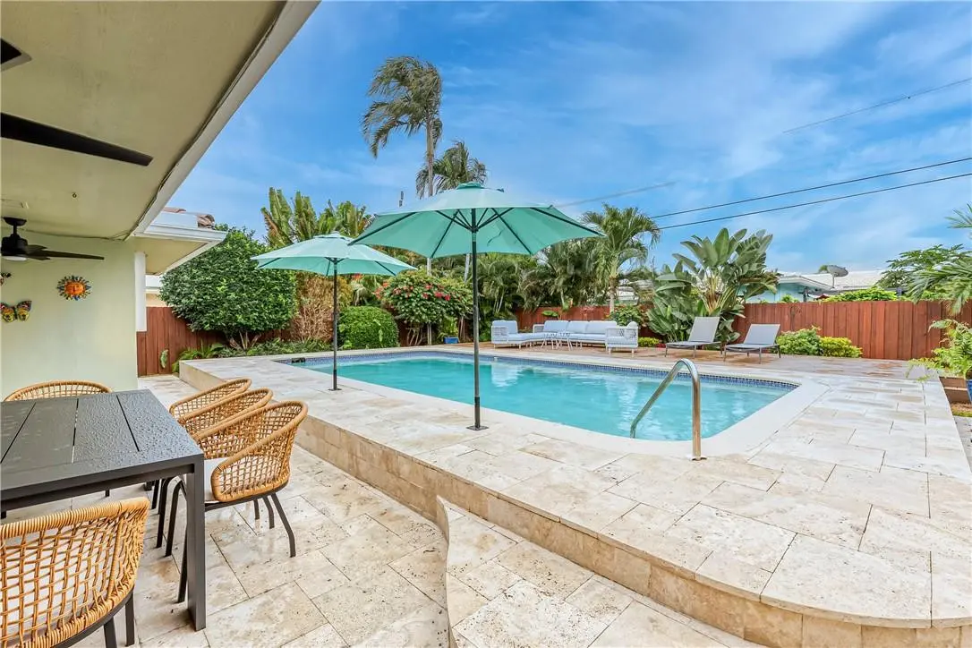 HEATED POOL at 1984 Sailfish Place, Lauderdale-By-The-Sea