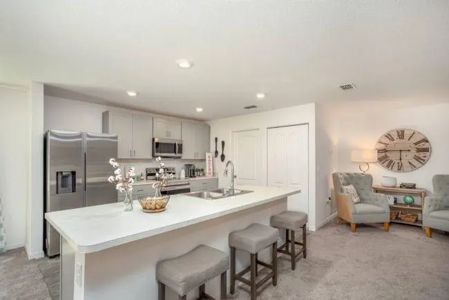 Model home - actual features may vary. at 2077 SW Americana Street, Port St. Lucie