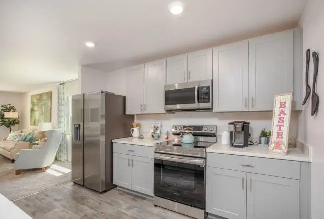 Model home - actual features may vary. at 2077 SW Americana Street, Port St. Lucie