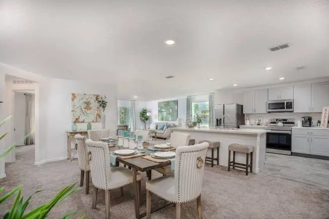 Model home - actual features may vary. at 2077 SW Americana Street, Port St. Lucie