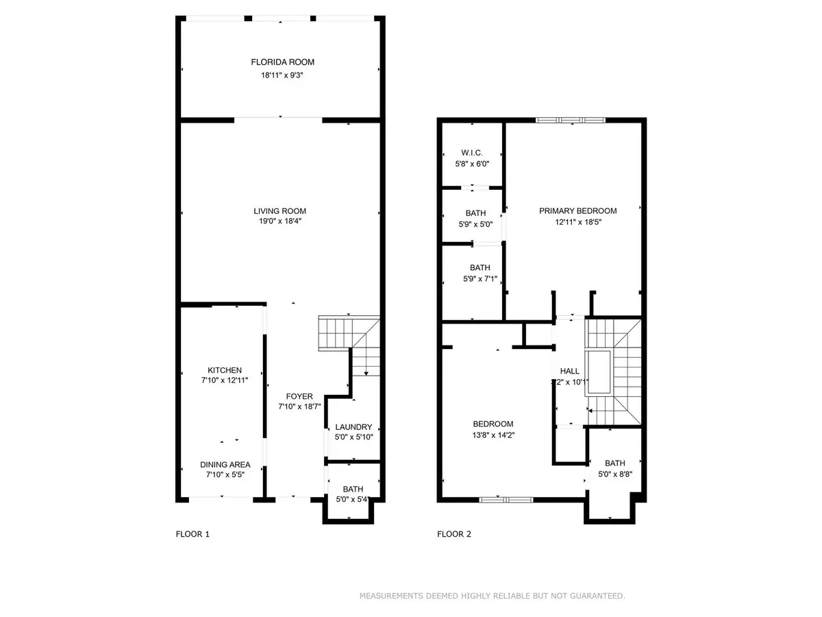 Floorplan at 9232 Pecky Cypress Lane 2-D, Boca Raton