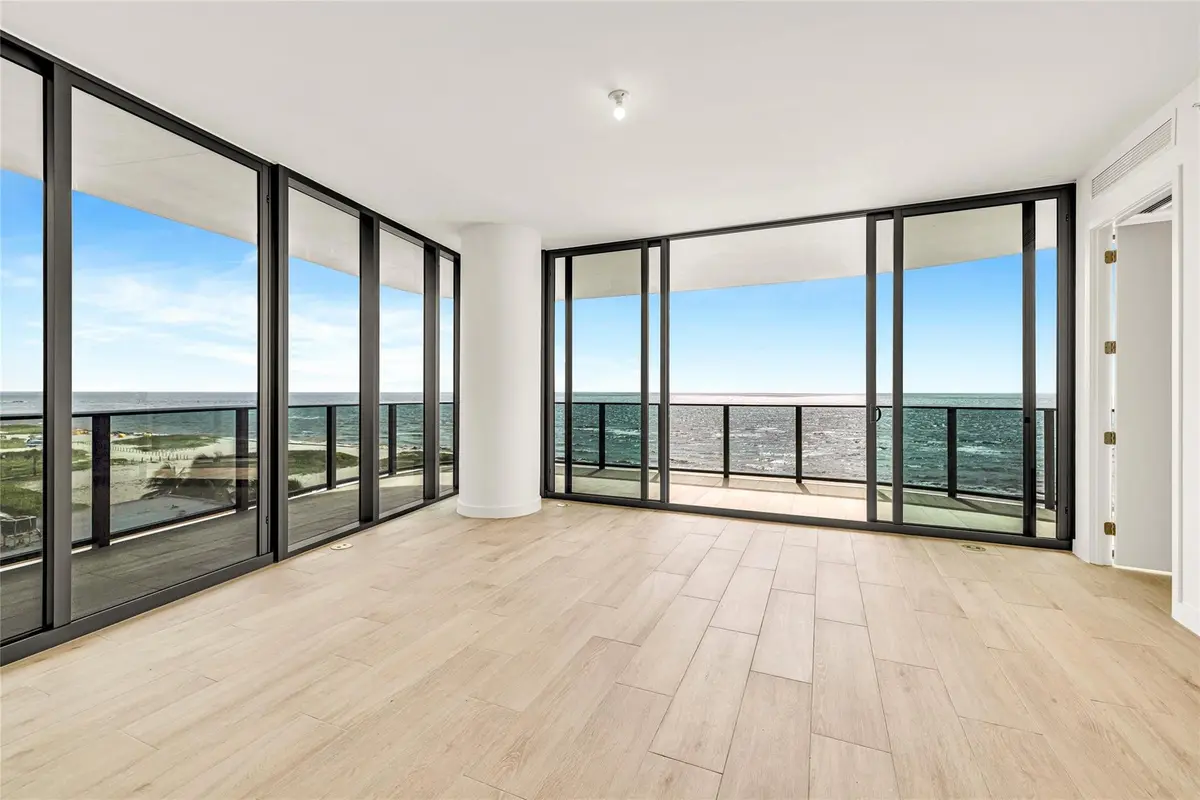 NE Corner Living Room at 900 N Ocean Boulevard 606, Pompano Beach