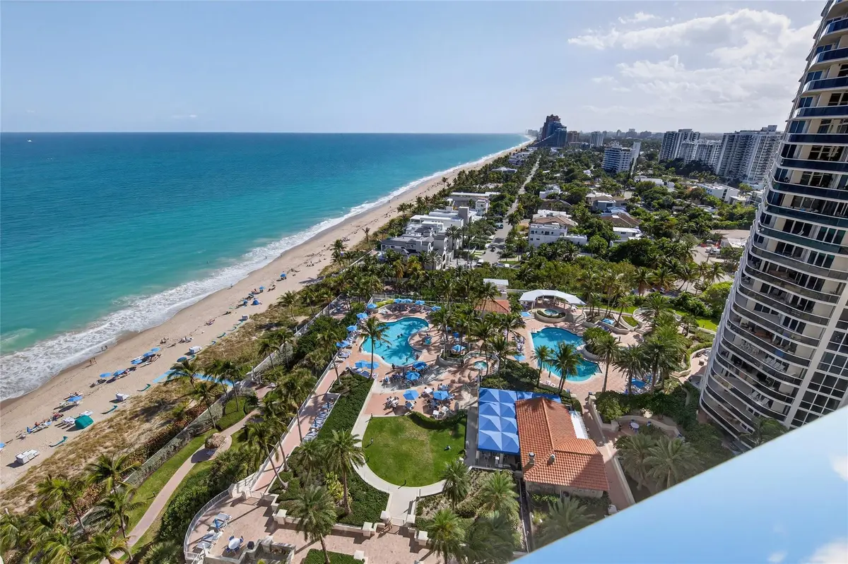 View from East Facing Terrace at 3200 N Ocean Boulevard 1907, Fort Lauderdale