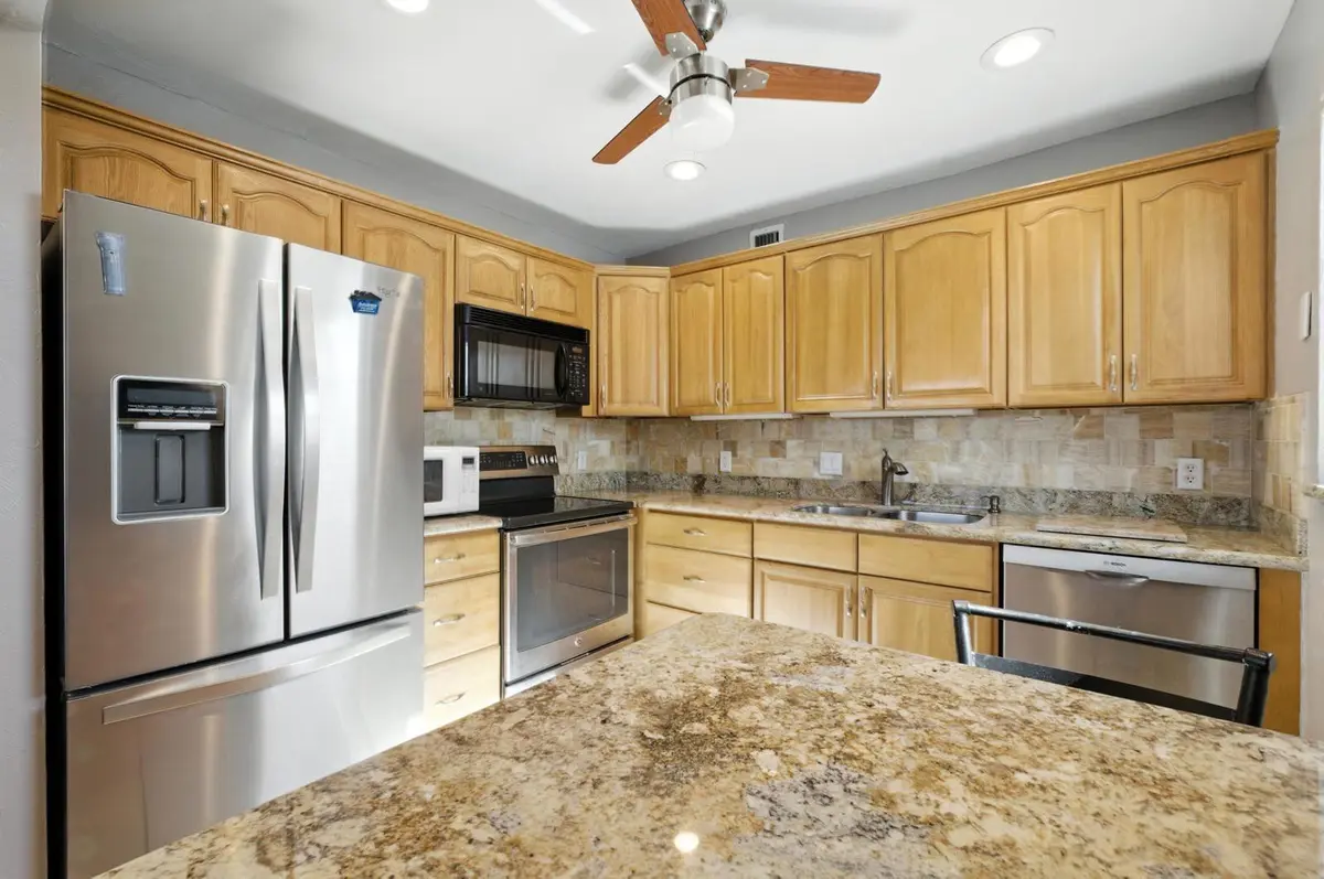 Kitchen at 61 Somerset C, West Palm Beach