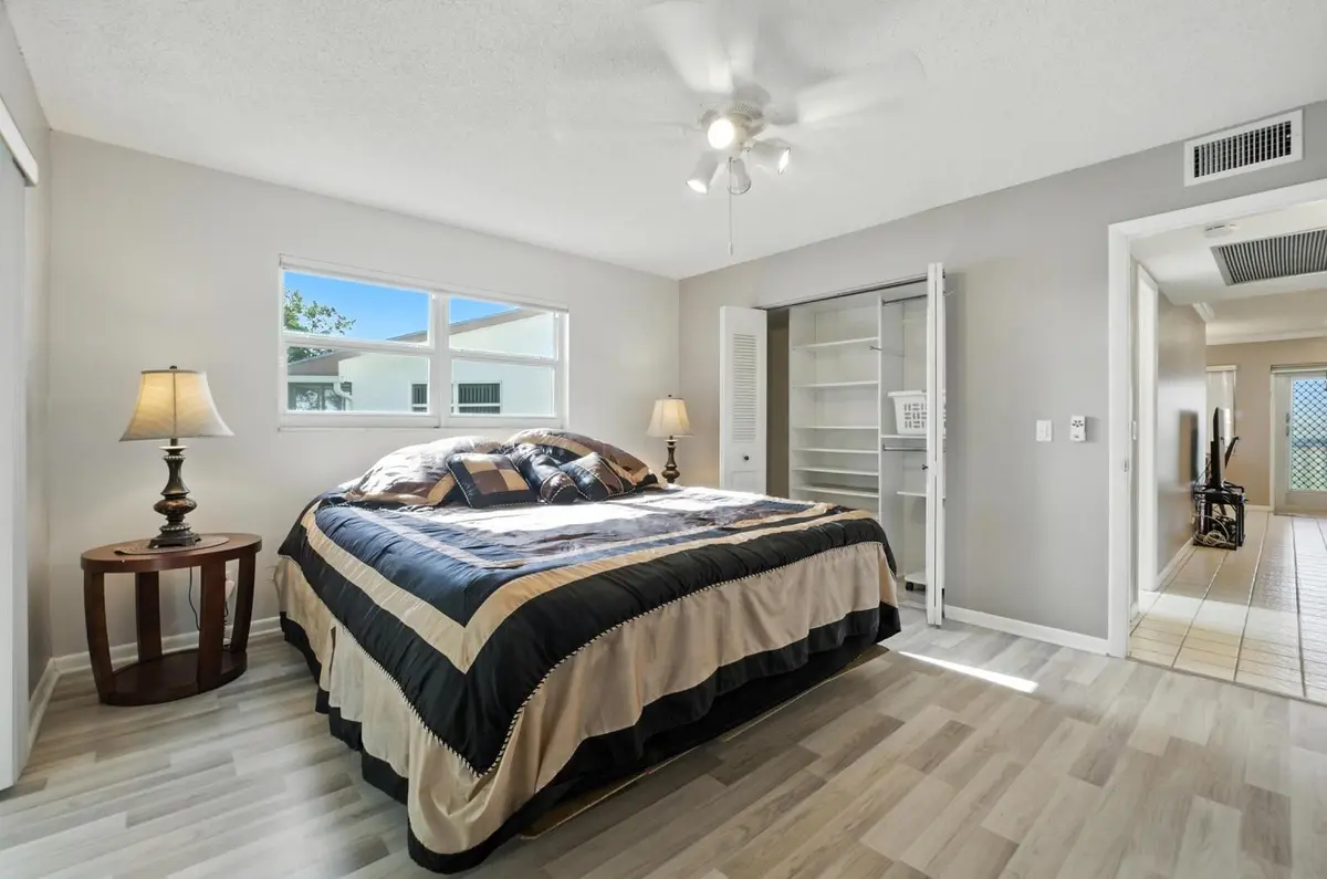 Primary Bedroom at 61 Somerset C, West Palm Beach