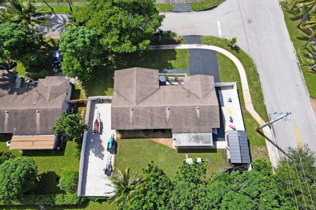 Aerial of Your New Home at 6411 SW 6th Street, Margate