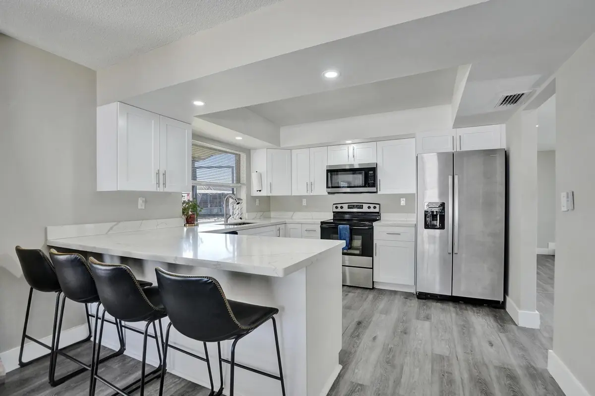 Updated Kitchen at 6411 SW 6th Street, Margate