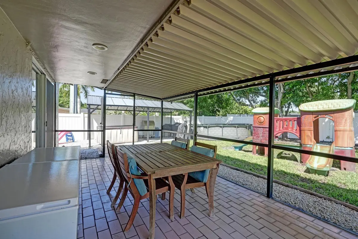 Enclosed Patio at 6411 SW 6th Street, Margate