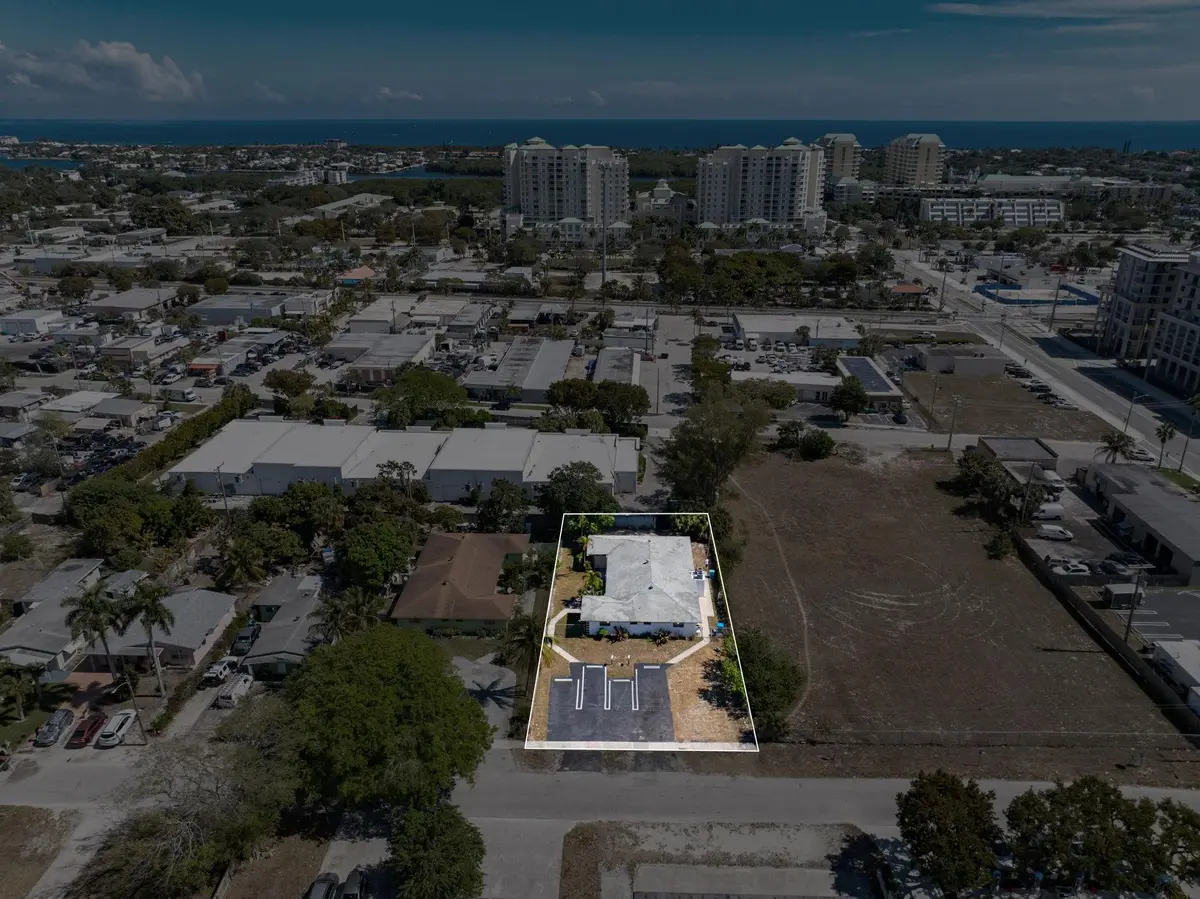 Property Aerial View at 400 NE 2nd Street, Boynton Beach