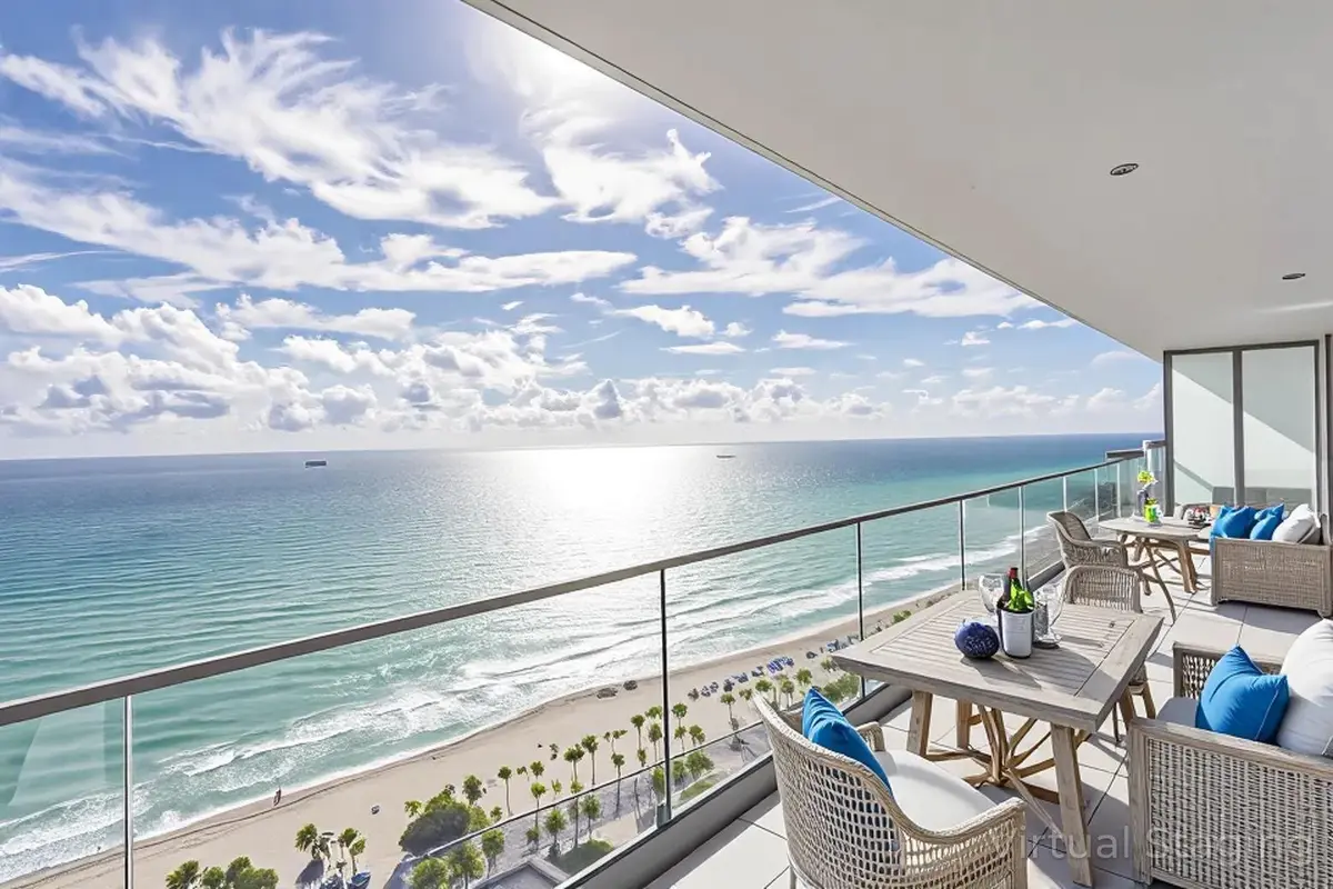 Virtual Staging at 153 N Seabreeze Boulevard S-2501, Fort Lauderdale