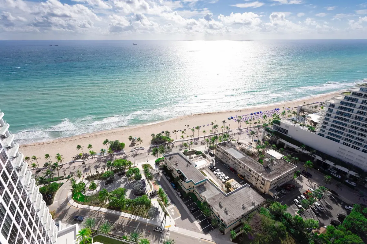 Oceanview from Balcony at 153 N Seabreeze Boulevard S-2501, Fort Lauderdale