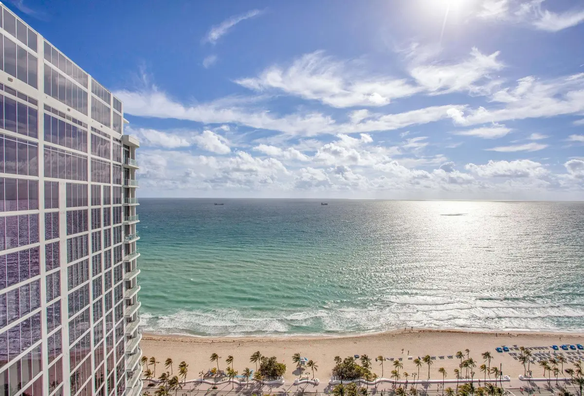 Oceanview from Balcony at 153 N Seabreeze Boulevard S-2501, Fort Lauderdale