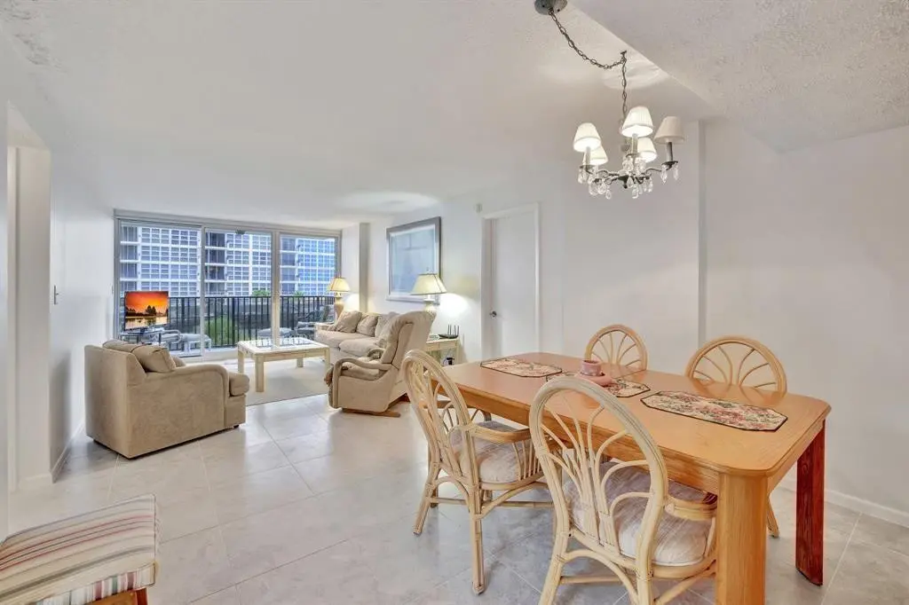 DINING LIVING AREA at 525 N Ocean Boulevard 522, Pompano Beach
