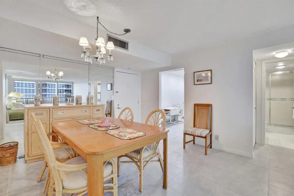DINING AREA at 525 N Ocean Boulevard 522, Pompano Beach