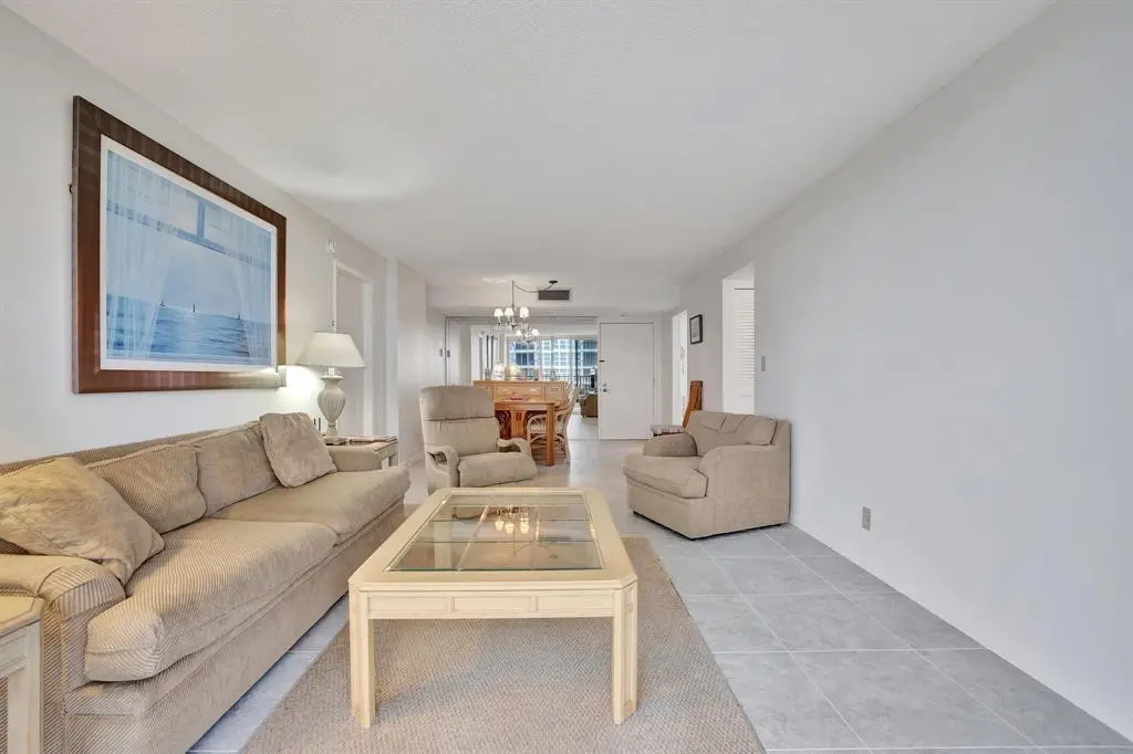 LIVING ROOM at 525 N Ocean Boulevard 522, Pompano Beach