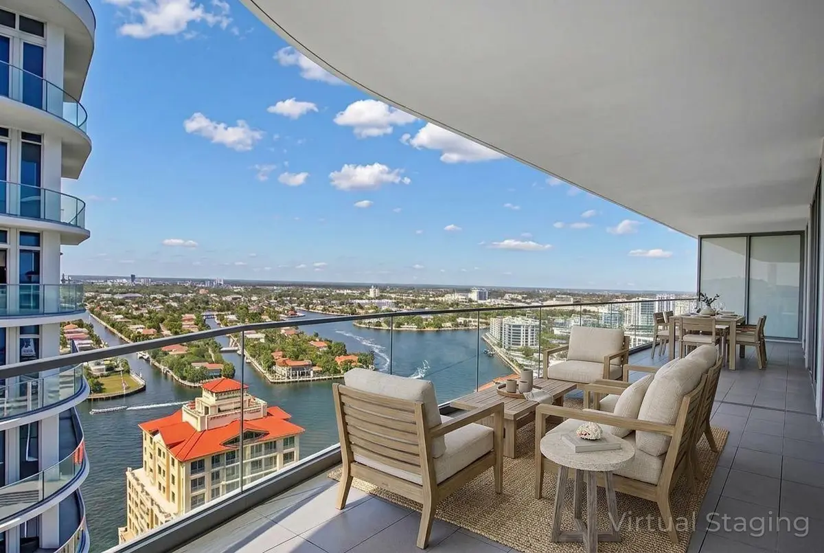 Virtual Staging at 151 N Seabreeze Boulevard E-2502, Fort Lauderdale