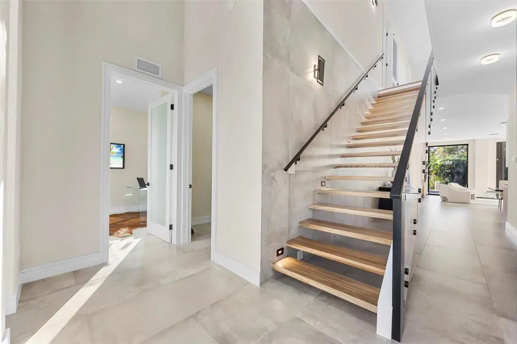 Stairs at 1212 Avocado Isle, Fort Lauderdale