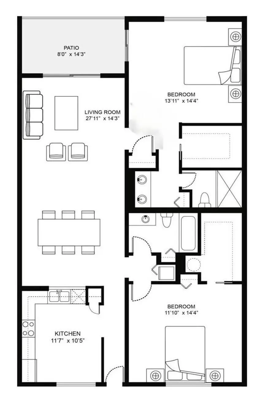 Photo 4 at 3305 Aruba Way K2, Coconut Creek