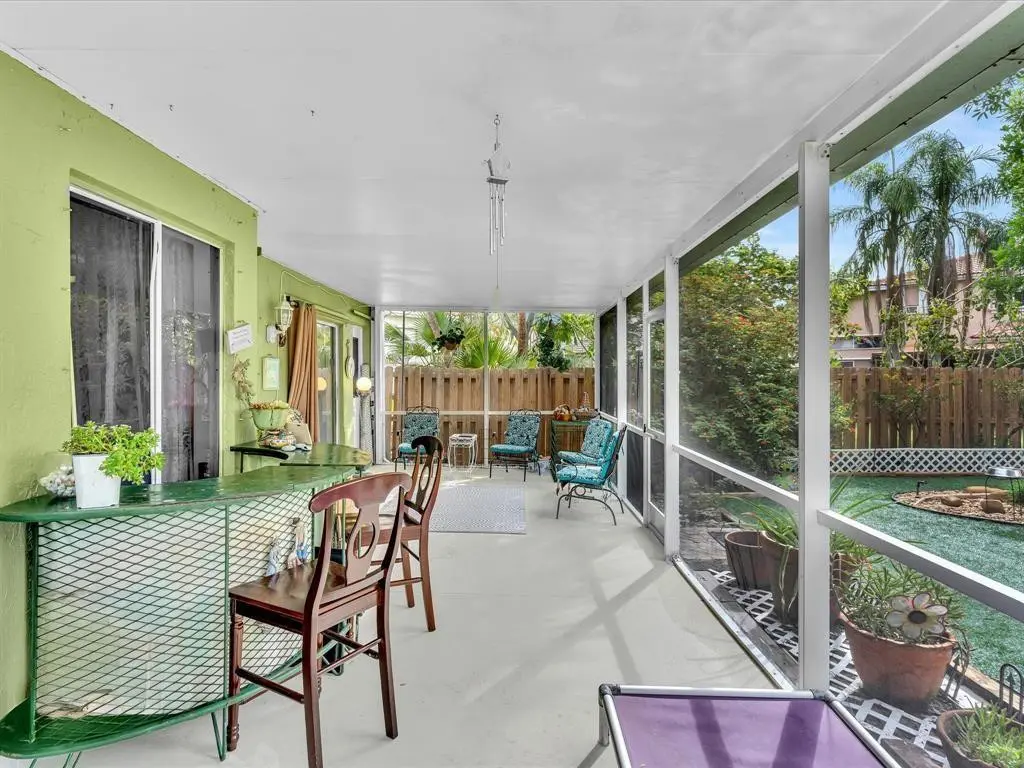 Roofed Patio at 11240 Reveille Road, Cooper City