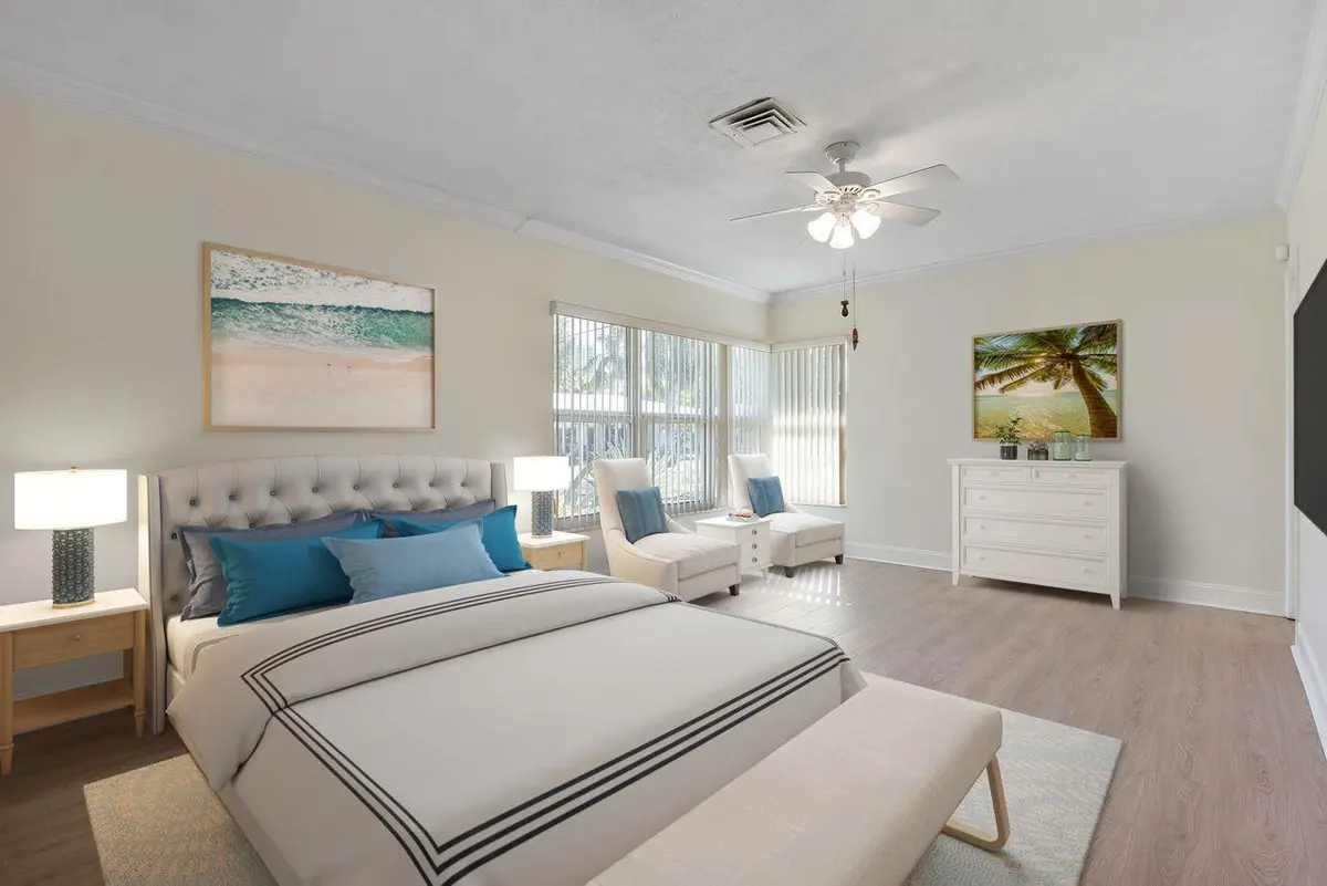 Bedroom 1 at 1431 S Ocean Boulevard 87, Lauderdale-By-The-Sea