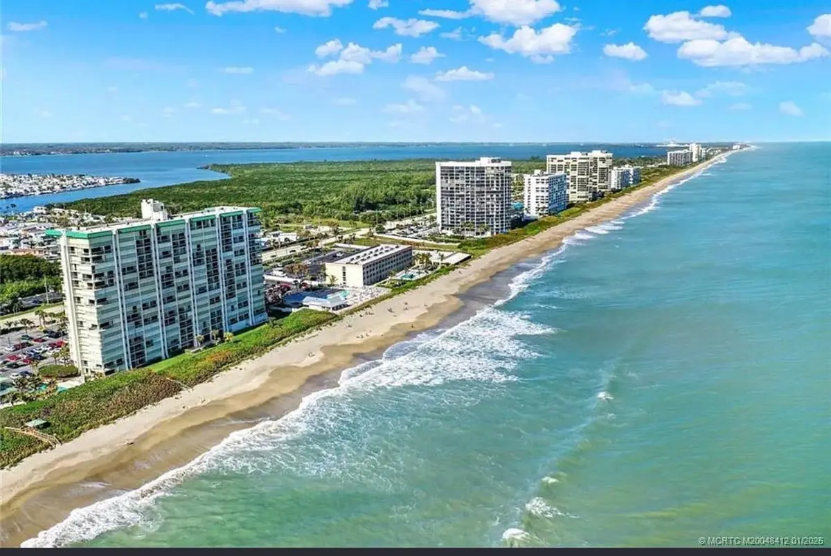 Aerial at 9900 S Ocean Drive 1, Jensen Beach