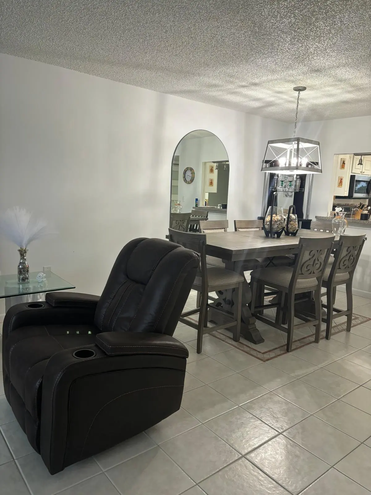 Living/Dining Room at 9900 S Ocean Drive 1, Jensen Beach