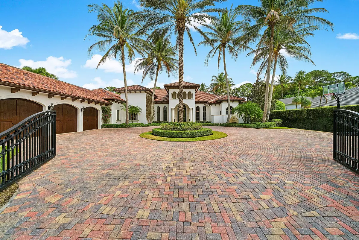 Exterior Front at 1920 Flagler Estates Drive, West Palm Beach