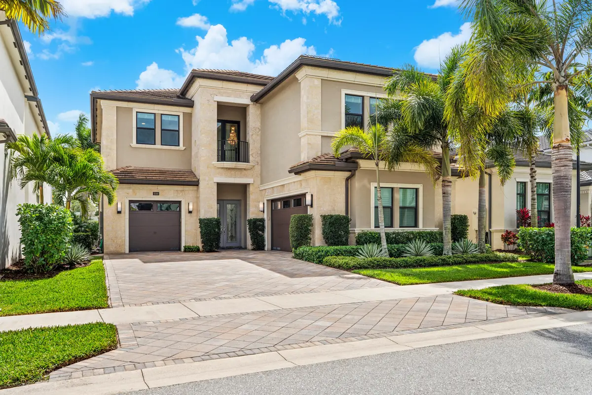 Front Elevation Daytime at 9086 Fiano Place, Boca Raton