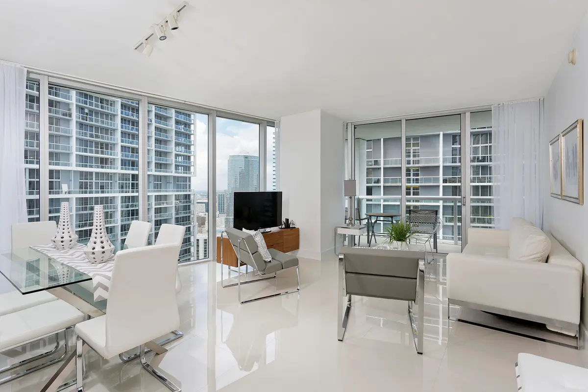 02_Livingroom_2 at 495 Brickell Avenue 4010, Miami