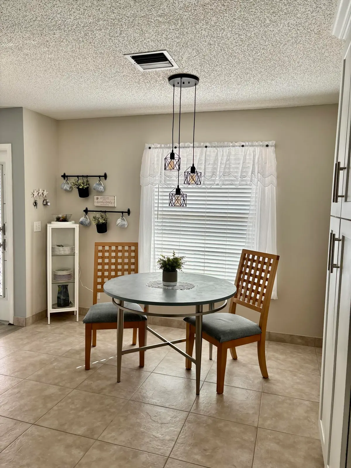kitchen staged at 1740 NW 19th Terrace 202, Delray Beach