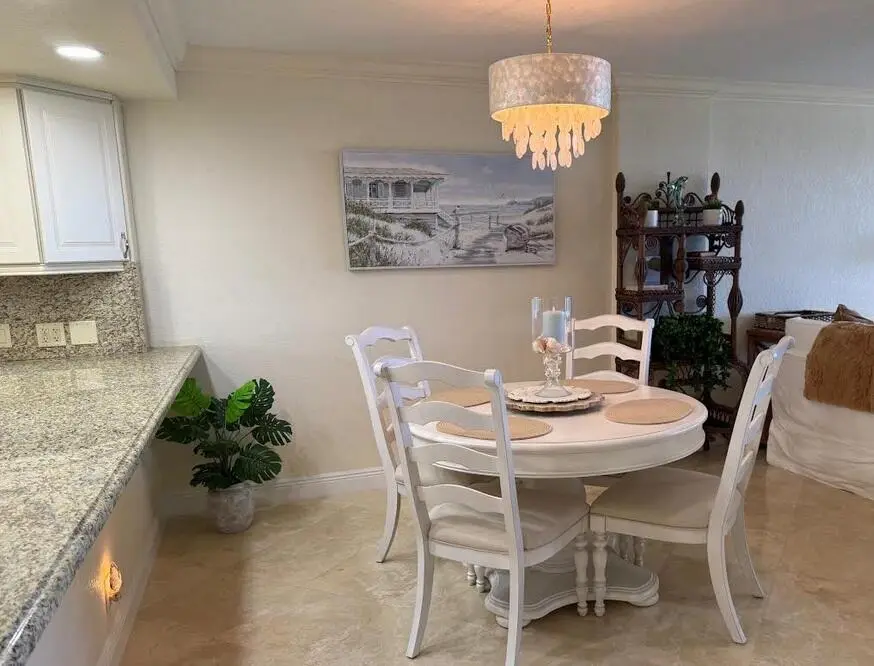 Dining area at 2000 S Ocean Drive 804, Fort Lauderdale