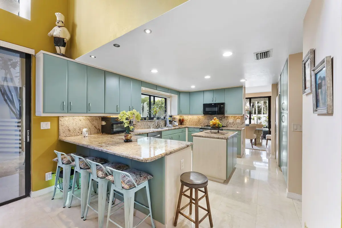Kitchen at 6534 Via Rosa, Boca Raton