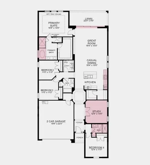 Floor Plan at 11960 SW Macelli Way, Port St. Lucie