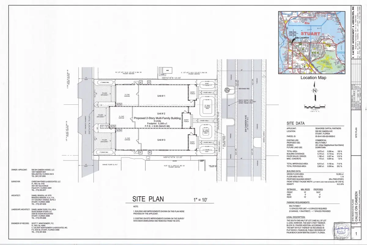 Floor Plan at 506 SW Camden Avenue, Stuart