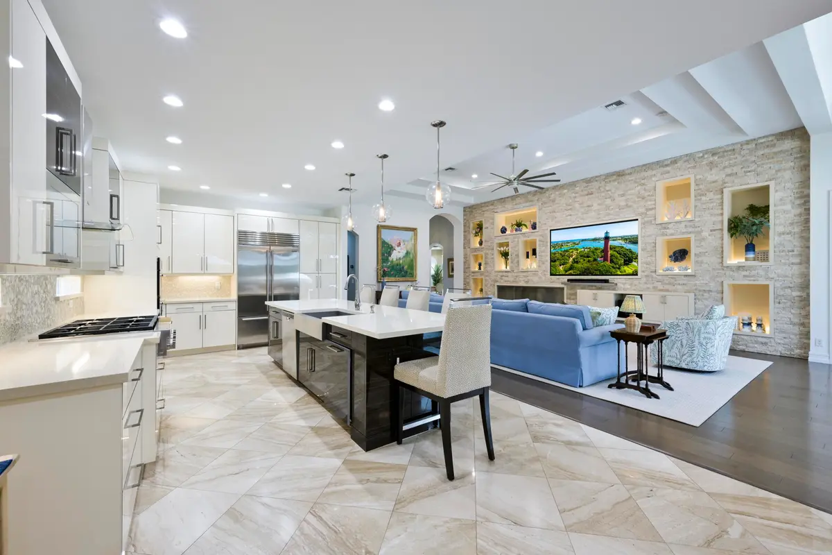 Kitchen/ Living room at 260 Carina Drive, Jupiter