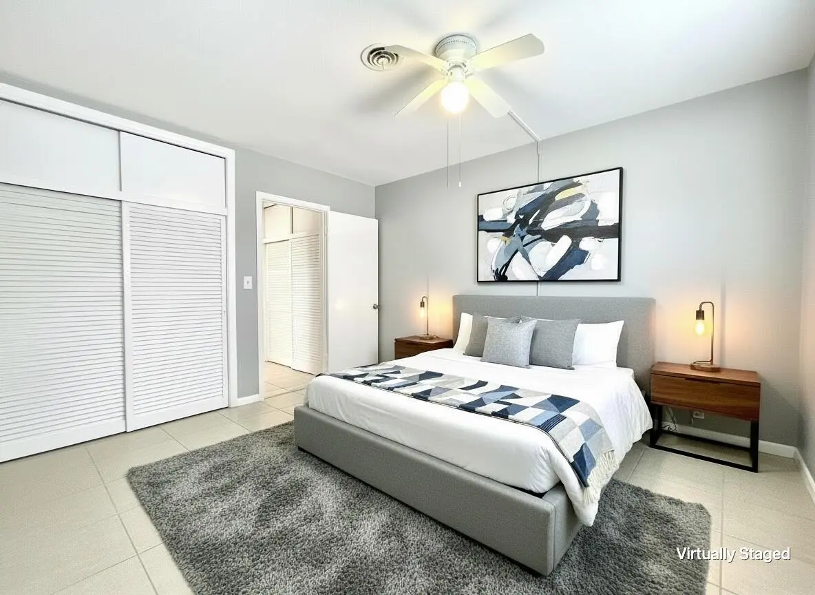 Bedroom_VS at 1021 Crystal Lake Drive 315, Deerfield Beach