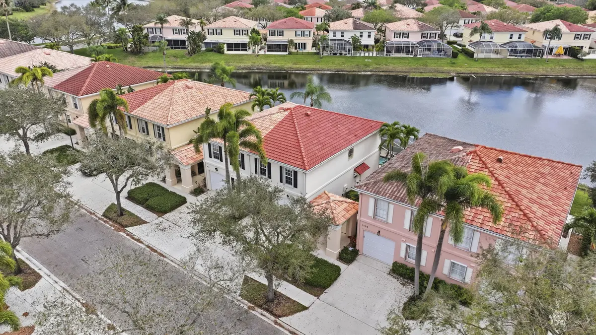 Aerial at 2122 Tigris Drive, West Palm Beach