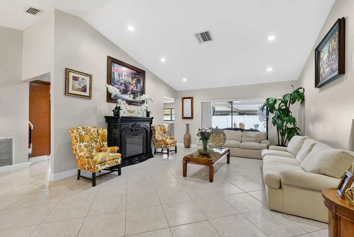 Living room at 8001 NW 53rd Court, Lauderhill