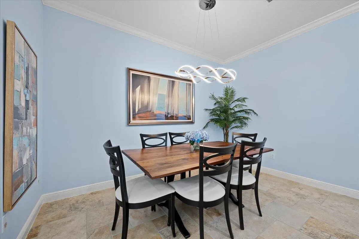 Dining at 455 Ocean Ridge Way, Juno Beach