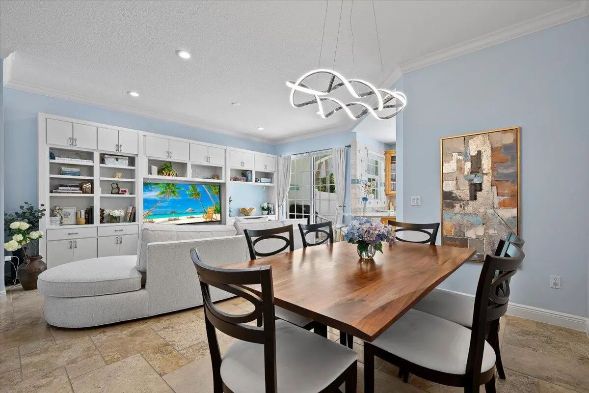 Dining / Living at 455 Ocean Ridge Way, Juno Beach
