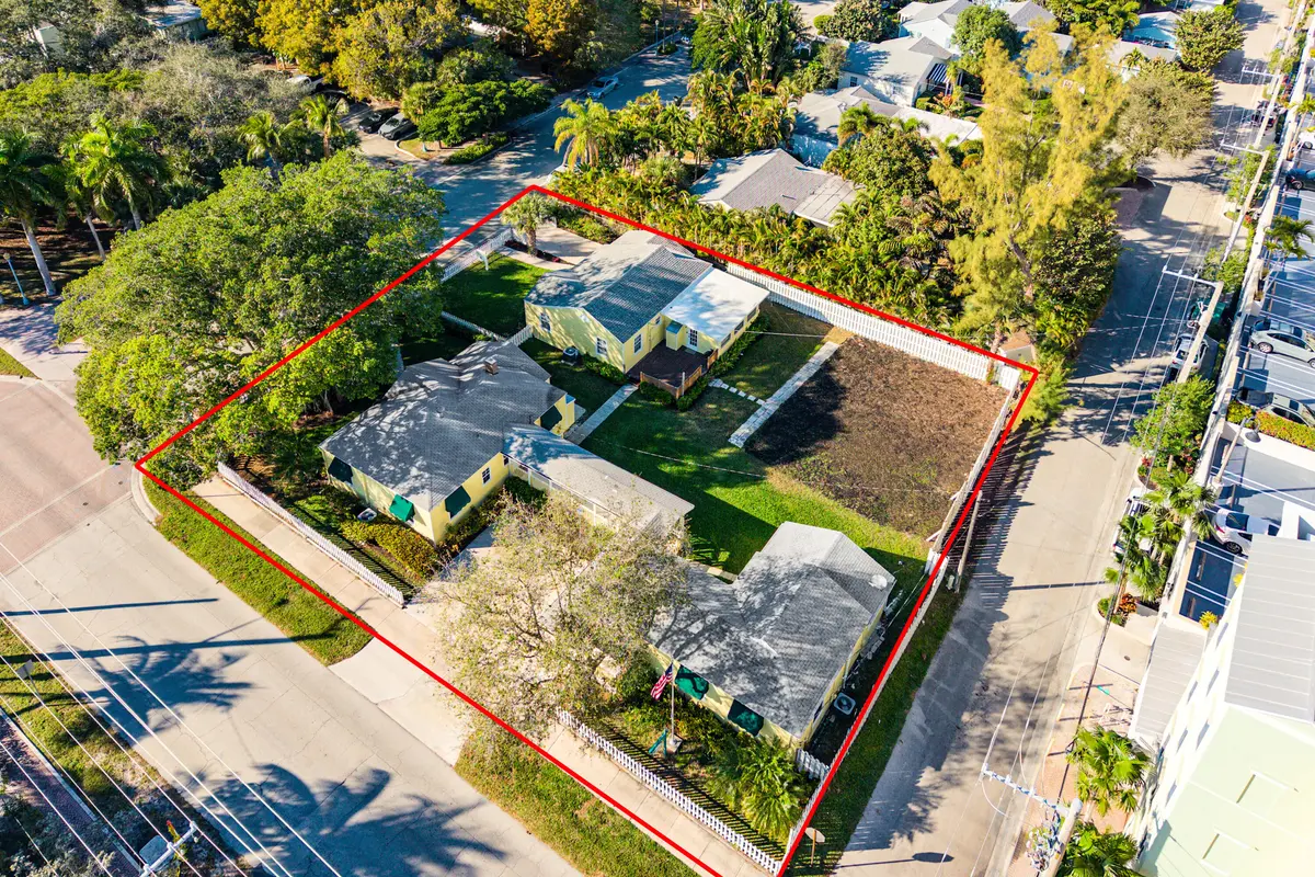Aerial at 201 NE 1st Avenue, Delray Beach