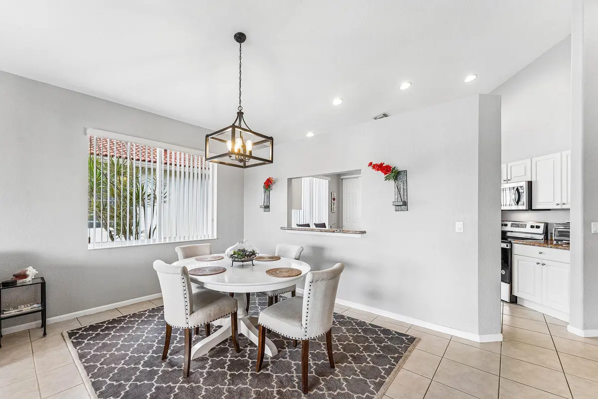 Dining Area at 2277 Egret Cove Drive, West Palm Beach