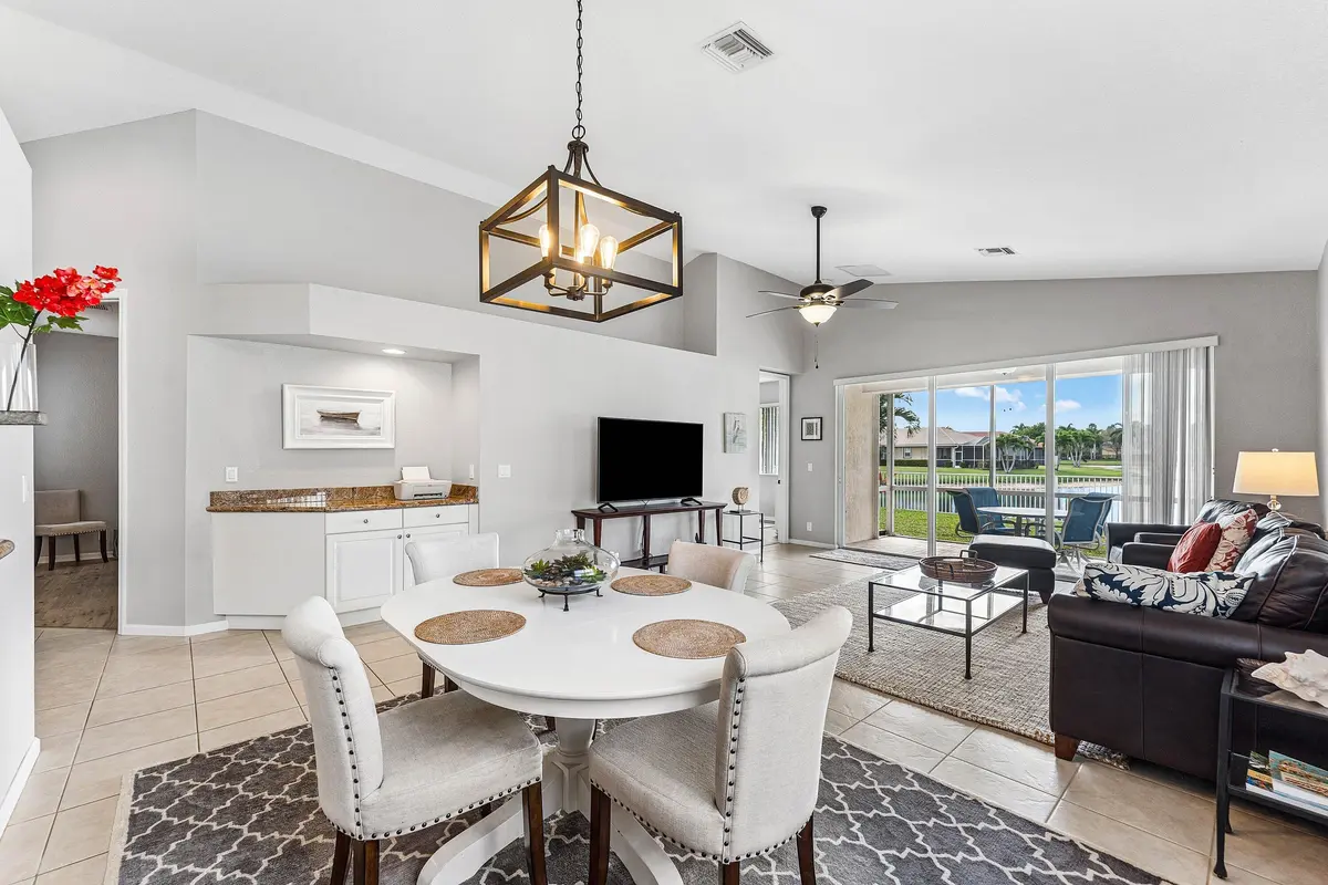 Dining / Family Room at 2277 Egret Cove Drive, West Palm Beach