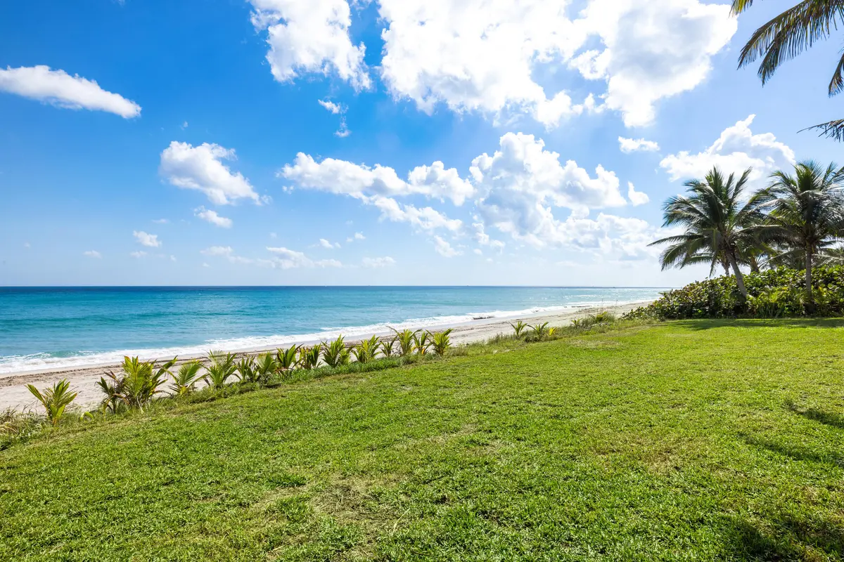 Backyard at 1075 Hillsboro Mile, Hillsboro Beach
