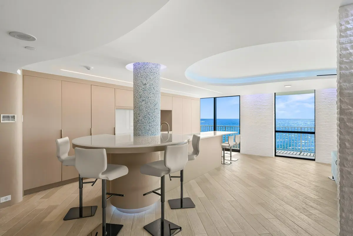 East Living Room at 3360 S Ocean Boulevard 5f-i, Palm Beach