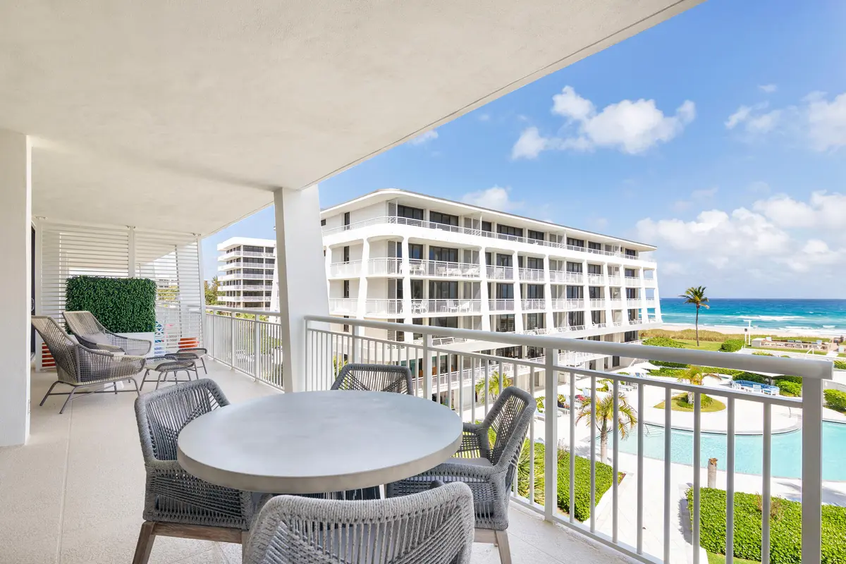 Wrap around balcony at 2600 S Ocean Boulevard 302w, Palm Beach
